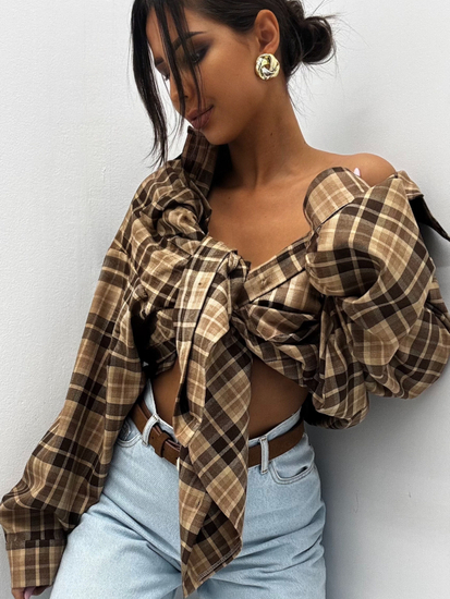 Checked shirt - Ganatowy