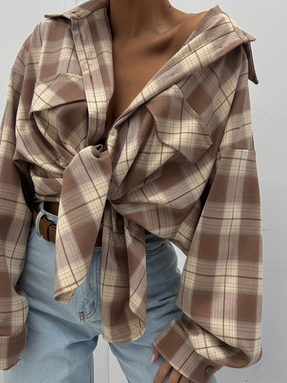 Checked shirt - Ganatowy