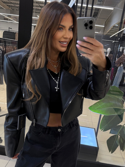 Leather Ramones - Black