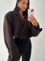 Tina jacket - Chocolate