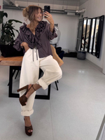 Mom fit jeans - Beige