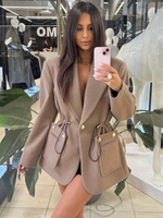 ROGER jacket/coat - Cappucino