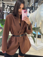 Women's VASCO jacket - Cognac