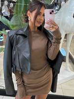 Cotton dress - Khaki