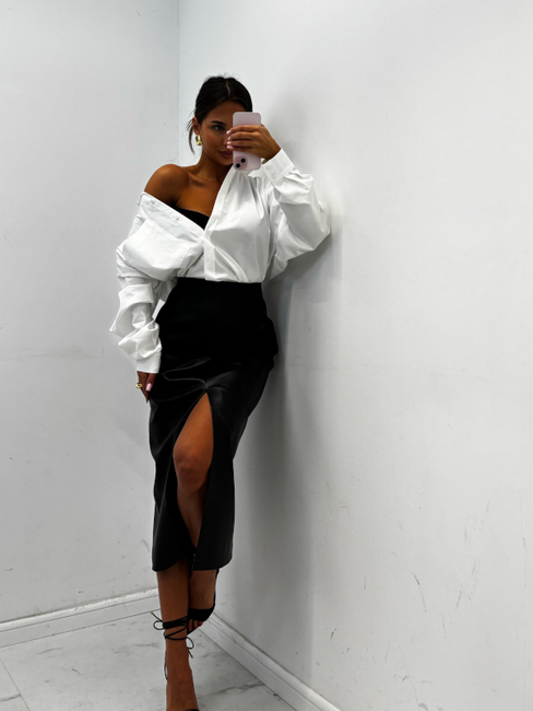 Suede Skirt - Milk Chocolate