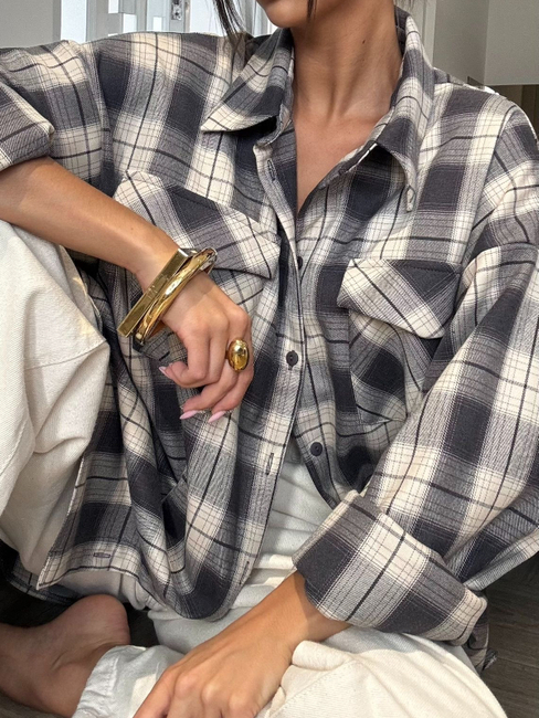 Checked shirt - Ganatowy