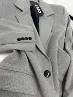 Women's Holly herringbone jacket - Black