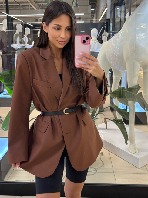 Women's VASCO jacket - Cognac