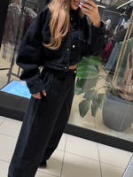 Denim Jacket - Black