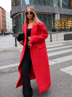 Wool coat - Red