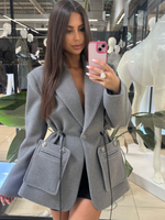 ROGER jacket/coat - Grey