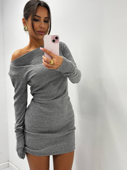 Cotton dress - Black