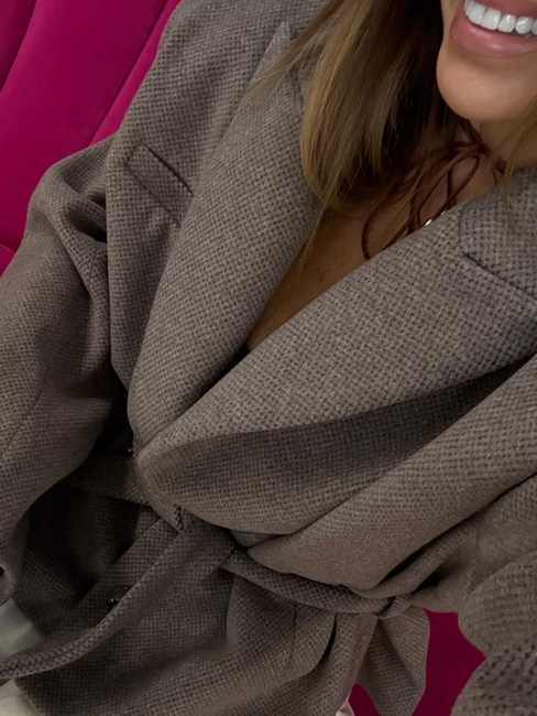 Krótki płaszcz - Trufla