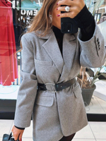 Women's Holly herringbone jacket - Black