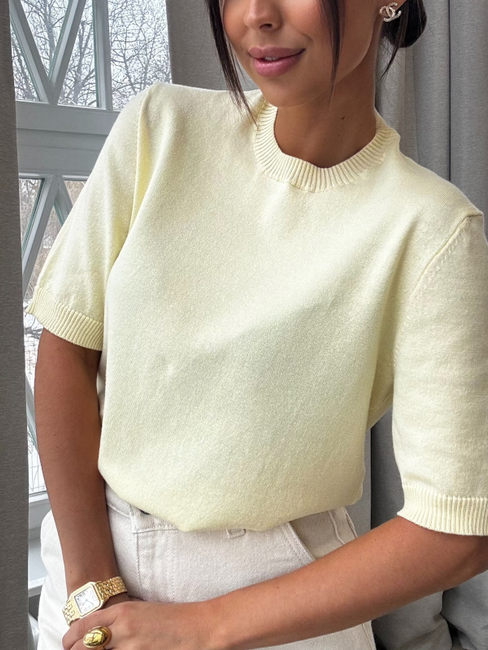 Merino wool sweater - Cream