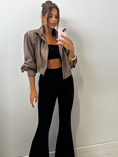 Eco leather jacket - Fango