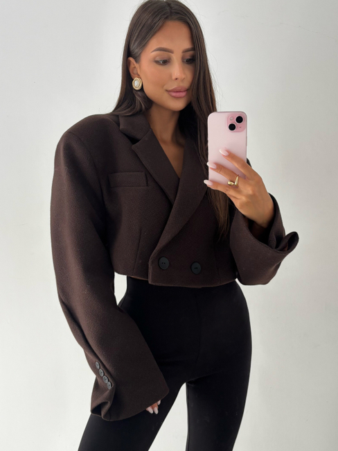 Tina jacket - Chocolate