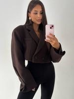 Tina jacket - Chocolate