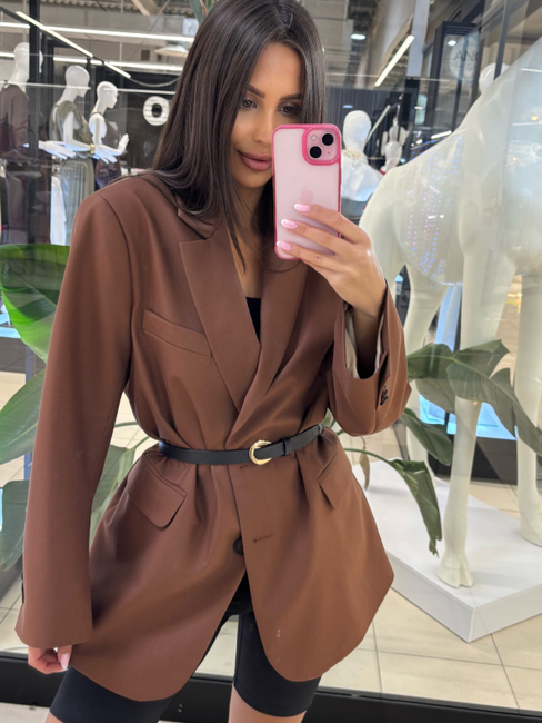 Women's VASCO jacket - Cognac