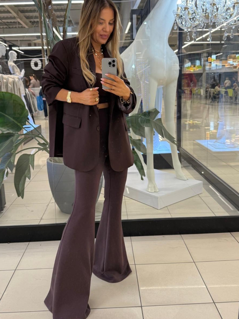 Women's VASCO jacket - Chocolate