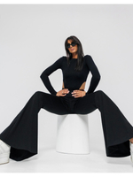 Trousers/Leggings Bells Wide Classic - Black