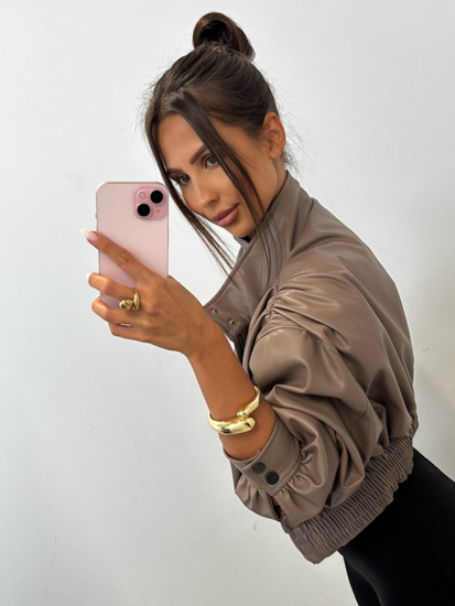 Eco leather jacket - Fango