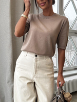 Merino wool sweater - Cream
