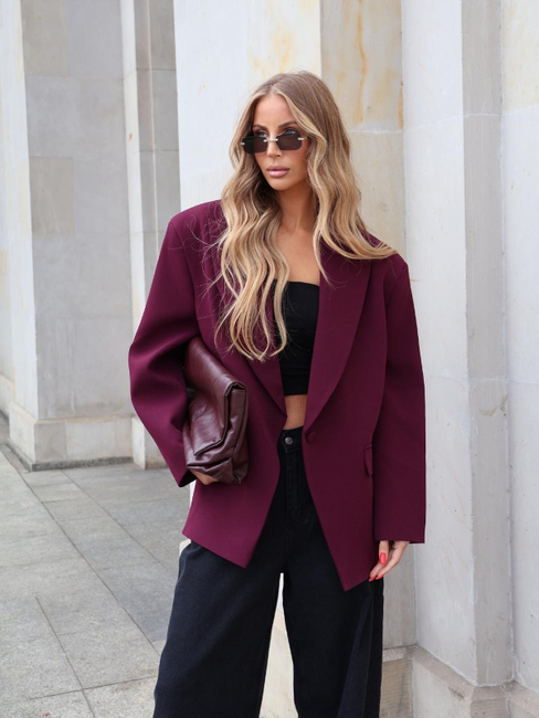 Women's LIROY jacket - Plum